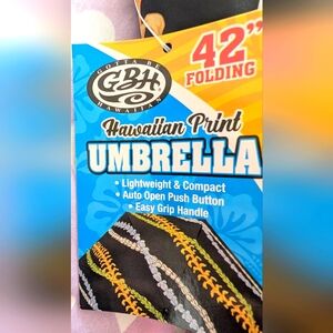 Hawaiian Printed umbrella brand new!